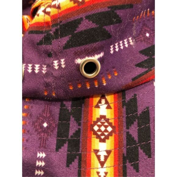 Guatamalea Boho Print Drawstring Sun Fishing Bucket Hat - Picture 4 of 13